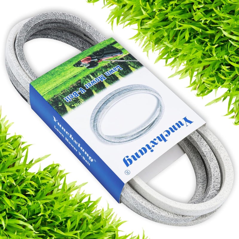 Dofank GX21833 Deck Belt Kevlar for John Deere 48 inch Deck Belt D140, D160, E140, E170, L120, L130, LA145, S170 Riding Mower with 48'' Deck, Replaces GX20571 - Aramid Cord, 1/2'' x 141'' - Image 5